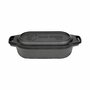 Valhal Dutch Oven Gietijzer met Grill Deksel Ovaal 1 Liter