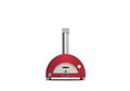 Alfa Pizza Moderno 1 Pizze Gasoven kleur Rood Hybride