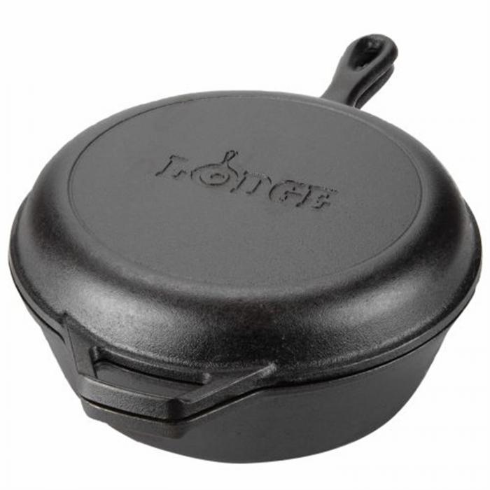 Lodge Logic Combo Cooker 26cm - Includes Maintenance Set