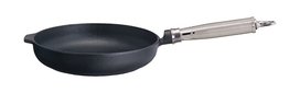 Ronneby Bruk Koekenpan Maestro gietijzer rvs greep 24 cm Ronneby Bruk Koekenpan Maestro gietijzer rvs greep 24 cm
