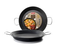 Garcima 15-Inch Polished Steel Paella Pan 8 portions- Tienda Delicias de  España