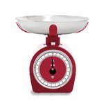 ADE Keukenweegschaal mechanisch Shirley rood ADE Keukenweegschaal mechanisch Shirley rood