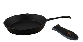 Windmill skillet extra 31,5 cm incl. siliconen handgrip Windmill skillet extra 31,5 cm incl. siliconen handgrip