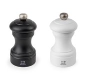 Peugeot Bistro Duo Noir & Blanc Peper- en zoutmolen 10 cm Peugeot Bistro Duo Noir & Blanc Peper- en zoutmolen 10 cm