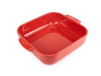 Peugeot Ovenschaal Appolia vierkant 23/28,5 cm rood Peugeot Ovenschaal Appolia vierkant 23/28,5 cm rood
