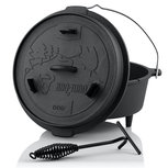 BBQ-Toro Dutch oven Forest 7,3L met pootjes (DO6F) BBQ-Toro Dutch oven Forest 7,3L met pootjes (DO6F)