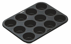 Ibili Muffin vorm Moka anti-aanbak 12 cups Ibili Muffin vorm Moka anti-aanbak 12 cups