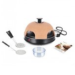 Emerio PO-115985 4-Persoons Pizzarette Terracotta/Zwart Emerio PO-115985 4-Persoons Pizzarette Terracotta/Zwart
