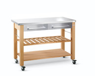 Butler Keukentrolley RVS M-1200 Butler Keukentrolley RVS M-1200