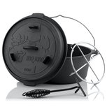 BBQ-Toro Dutch oven Forest vlak 7,3L (DO6FX) BBQ-Toro Dutch oven Forest vlak 7,3L (DO6FX)