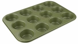 Zenker Muffinvorm 'Green Vision' 12 cups Zenker Muffinvorm 'Green Vision' 12 cups