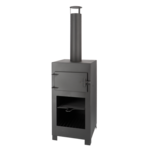 Fancy Flames Terraskachel + Flammkuchen oven zwart Fancy Flames Terraskachel + Flammkuchen oven zwart