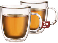 MAXXO Extra Tea thermoglas 480ml (set van 2 st.) MAXXO Extra Tea thermoglas 480ml (set van 2 st.)