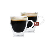 MAXXO Ristretto thermoglas 80ml (set van 2 st.) MAXXO Ristretto thermoglas 80ml (set van 2 st.)