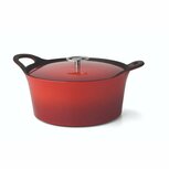 Cuisinox Volcan Gietijzeren Braadpan 24 cm Rood Cuisinox Volcan Gietijzeren Braadpan 24 cm Rood