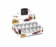 Ibili Beugelpot mini glas doos 12 stuks Ibili Beugelpot mini glas doos 12 stuks