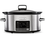 Crock-Pot CR066 Slow Cooker 5.6L RVS/Zwart Crock-Pot CR066 Slow Cooker 5.6L RVS/Zwart