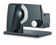 Graef Snijmachine Sliced Kitchen SKS110 vrijdragend zwart Graef Snijmachine Sliced Kitchen SKS110 vrijdragend zwart