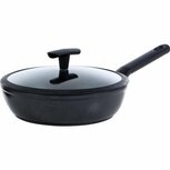 BK Easy Induction Hapjespan + Glazen Deksel 24 cm BK Easy Induction Hapjespan + Glazen Deksel 24 cm