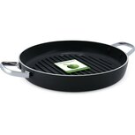 GreenPan Essentials Keramische Ronde Grillpan 28 cm Zwart GreenPan Essentials Keramische Ronde Grillpan 28 cm Zwart