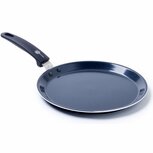 GreenPan Essentials Keramische Pannenkoekenpan 28 cm Zwart GreenPan Essentials Keramische Pannenkoekenpan 28 cm Zwart