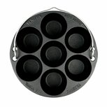 Valhal BBQ Muffinpan voor 7 stuks Valhal BBQ Muffinpan voor 7 stuks