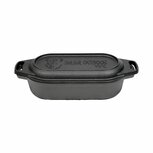 Valhal Dutch Oven Gietijzer met Grill Deksel Ovaal 1 Liter Valhal Dutch Oven Gietijzer met Grill Deksel Ovaal 1 Liter