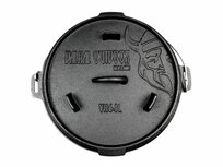 Valhal Dutch Oven Gietijzer 6,1 Liter Valhal Dutch Oven Gietijzer 6,1 Liter