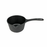 Valhal Sauspan Gietijzer met Steel 1 Liter Valhal Sauspan Gietijzer met Steel 1 Liter