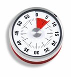 ADE Kookwekker mech. 60 min. rood ADE Kookwekker mech. 60 min. rood