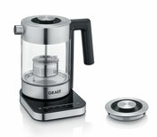 Graef Waterkoker WK350 instelbaar 1L Glas Graef Waterkoker WK350 instelbaar 1L Glas