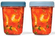 OXO Good Grips Bewaardoos 'Twist & Stack' 900 ml (set van 2) OXO Good Grips Bewaardoos 'Twist & Stack' 900 ml (set van 2)