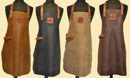 Ovenchef lederen schort COWBOY Ovenchef lederen schort COWBOY