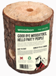 Woodson Log Candle per 2 stuks Woodson Log Candle per 2 stuks