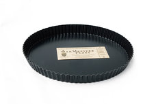 Bakmeester Claes taartvorm losse bodem 32cm Bakmeester Claes taartvorm losse bodem 32cm