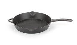 Surel Grillpan rond 28cm mat zwart Surel Grillpan rond 28cm mat zwart