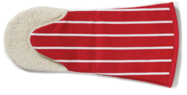 Classics Butchers ovenwant rood wit gestreept Classics Butchers ovenwant rood wit gestreept