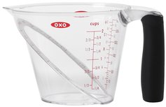 OXO Good Grips maatkan 0,5 liter van bovenaf leesbaar OXO Good Grips maatkan 0,5 liter van bovenaf leesbaar