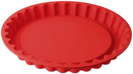 Dr Oetker Vlaaivorm siliconen 28 cm rood Dr Oetker Vlaaivorm siliconen 28 cm rood
